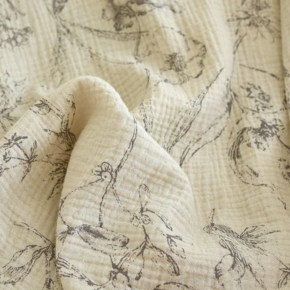 Ownkoti Elegant Vintage Floral Cotton Loungewear Set - image 16