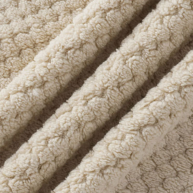 Ownkoti Simple Solid Plush Warm Child Robe - image 8