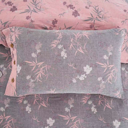 Ownkoti Bamboo Leaf Cotton Double Gauze Bedding Set(4PCS) - image 5