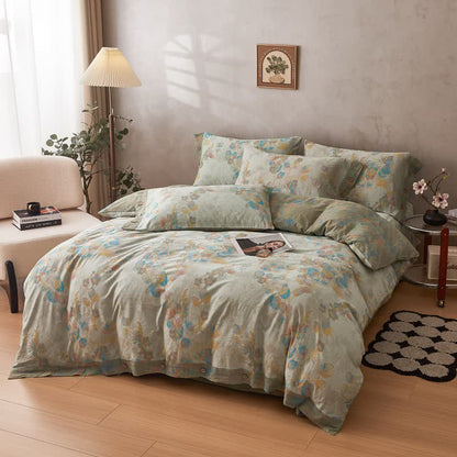 Ownkoti Refresh Botanical Cotton Bedding Set(4PCS) - image 1