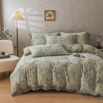 Ownkoti Refresh Botanical Cotton Bedding Set(4PCS) - image 2