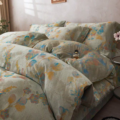 Ownkoti Refresh Botanical Cotton Bedding Set(4PCS) - image 3