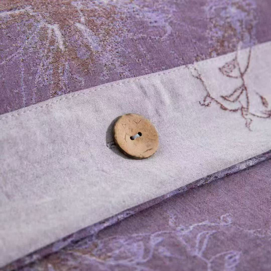 Ownkoti Dreamy Butterfly Cotton Double Gauze Bedding Set(4PCS) - image 4