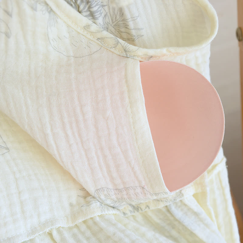 Ownkoti Leaf Print Camisole Cotton Pajama Set - image 8