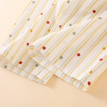 Ownkoti Striped Polka Dot Camisole Cotton Pajama Set - image 7