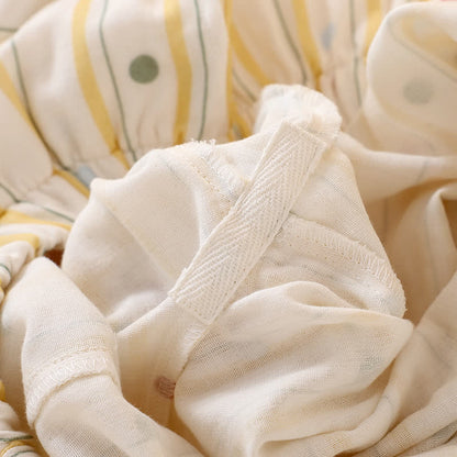 Ownkoti Striped Polka Dot Camisole Cotton Pajama Set - image 9