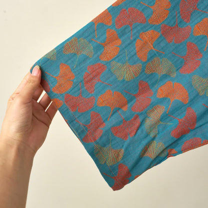 Ownkoti Ginkgo Leaf Cotton Kimono Loungewear Set - image 4