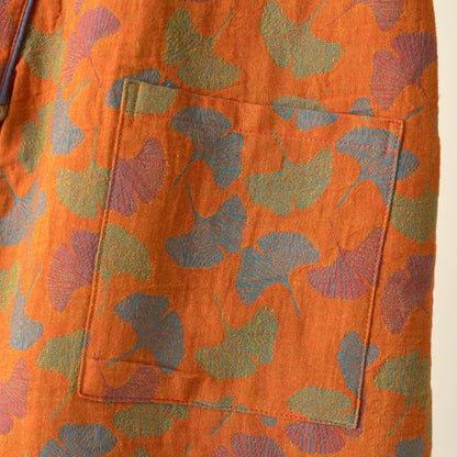 Ownkoti Ginkgo Leaf Cotton Kimono Loungewear Set - image 15