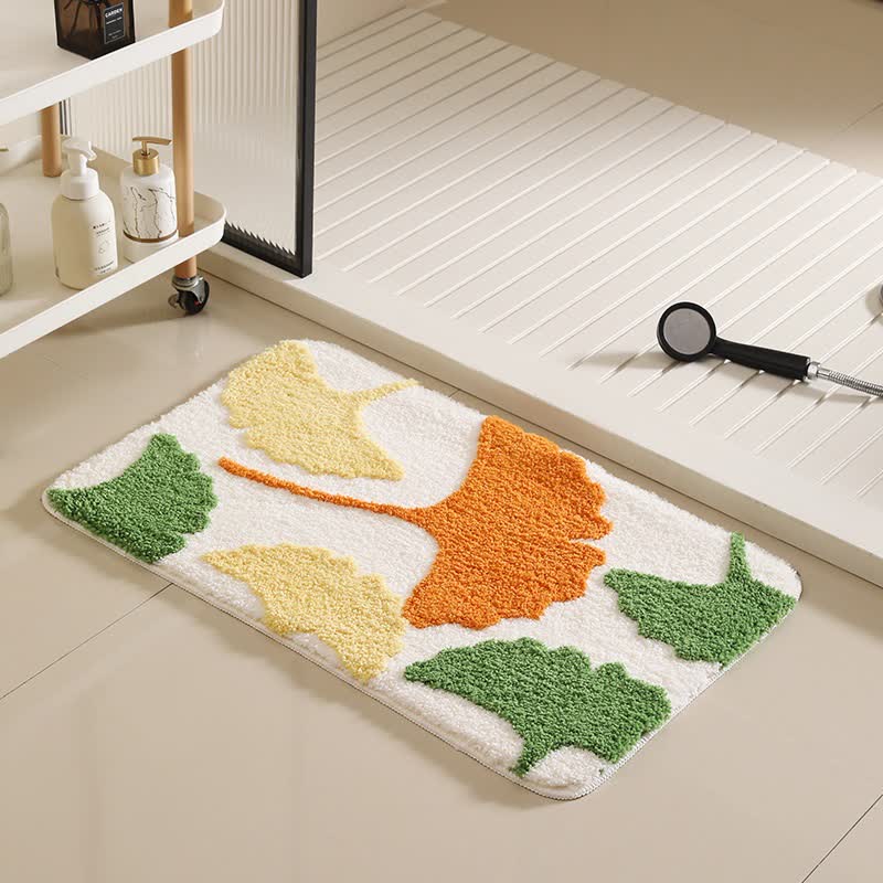 Ownkoti Green Plants Non-slip Bath Mat - D - 19"W x 31"L - image 4