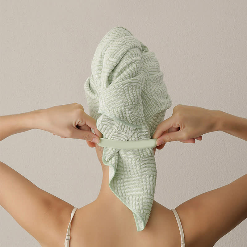 Ownkoti Breathable Antibacterial Hair Drying Towel Wrap - image 8