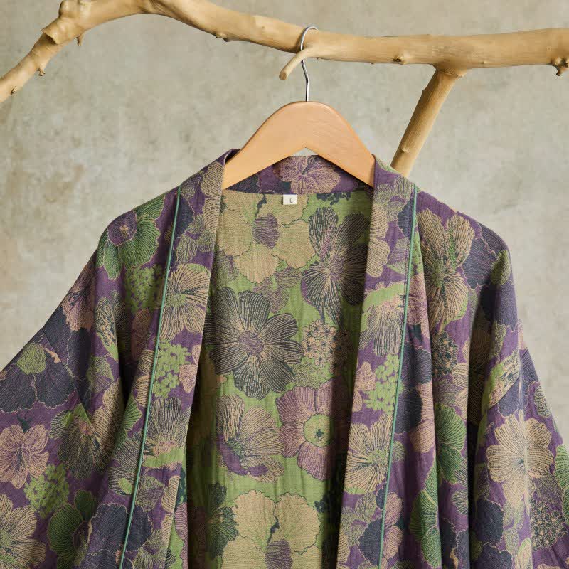 Ownkoti Peach Blossom Kimono style Loungewear Set - image 2