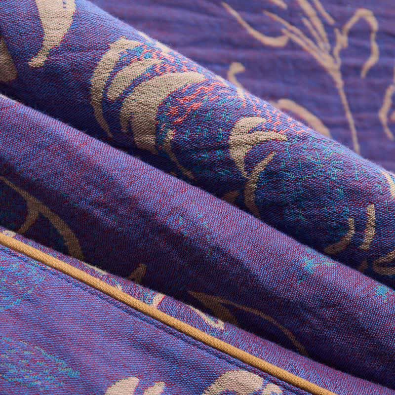 Ownkoti Peony Cotton Gauze Kimono Loungewear Set - image 9