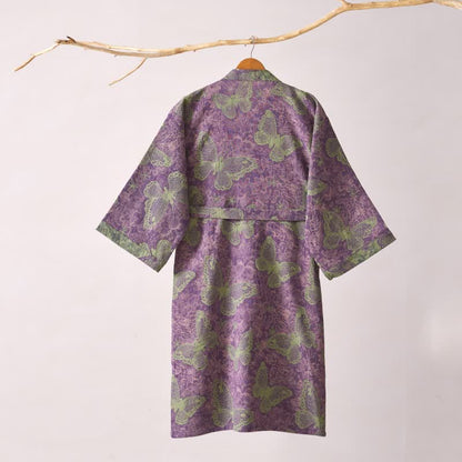Ownkoti Dreamy Butterfly Cotton Gauze Kimono Robe - image 11