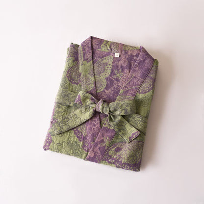 Ownkoti Dreamy Butterfly Cotton Gauze Kimono Robe - image 2