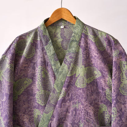 Ownkoti Dreamy Butterfly Cotton Gauze Kimono Robe - image 13