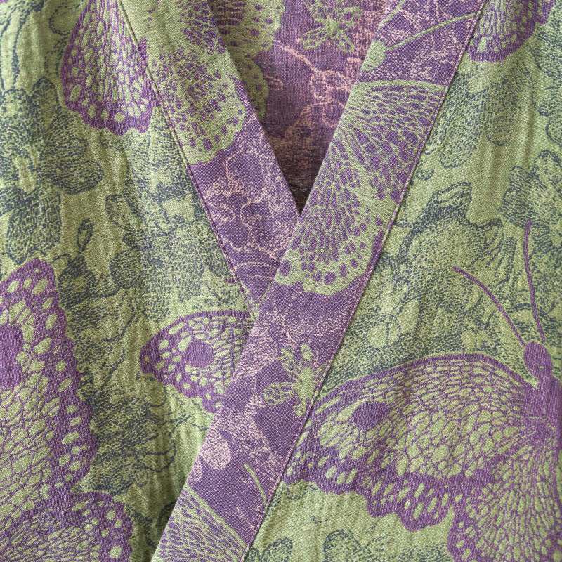 Ownkoti Dreamy Butterfly Cotton Gauze Kimono Robe - image 6