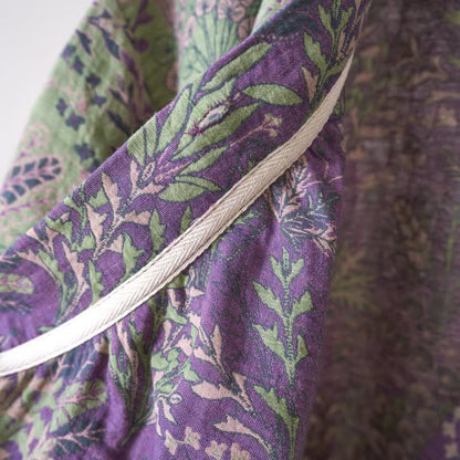 Ownkoti Botanical Plant Ruffled Cotton Nightdress - image 12