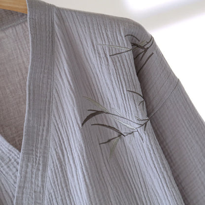 Ownkoti Unisex Bamboo Cotton Gauze Bathrobe - image 10