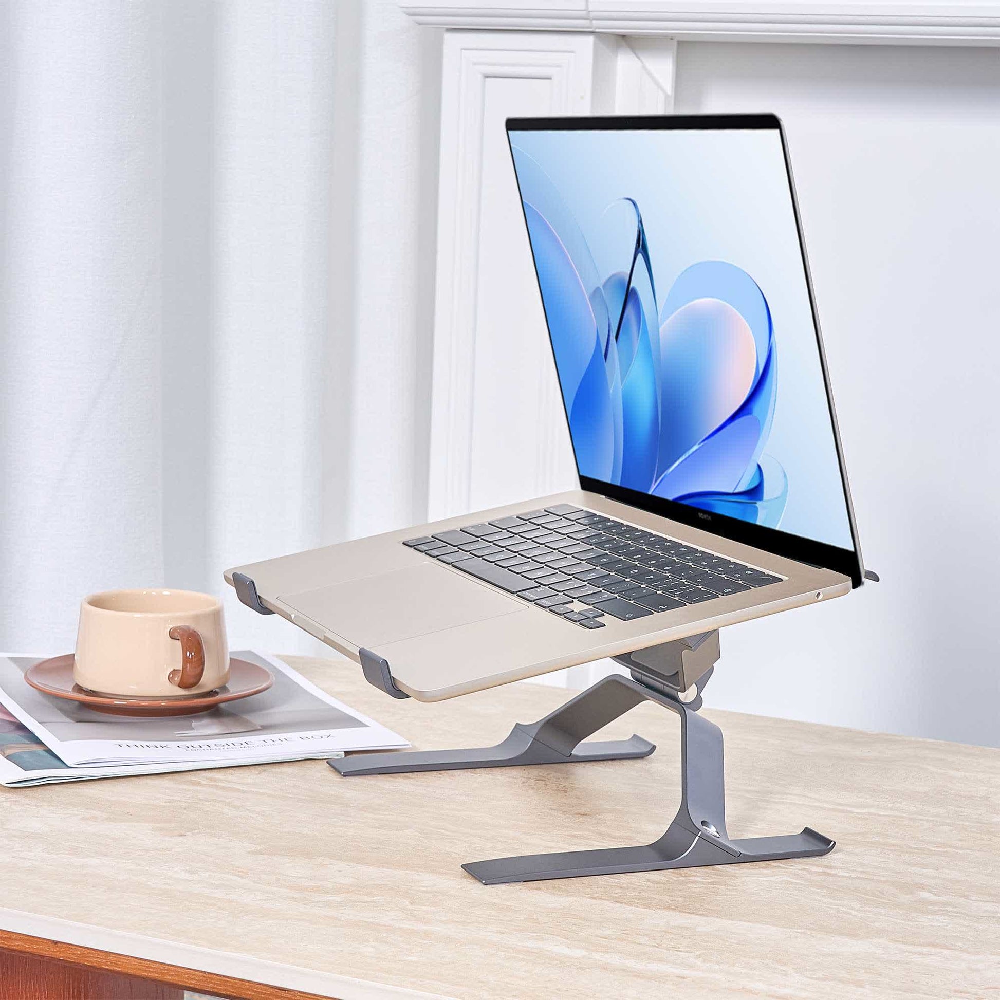 Ownkoti Aluminum Laptop Stand X-Frame - image 2