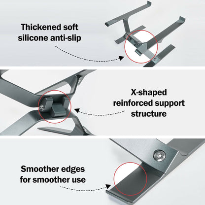 Ownkoti Aluminum Laptop Stand X-Frame - image 6