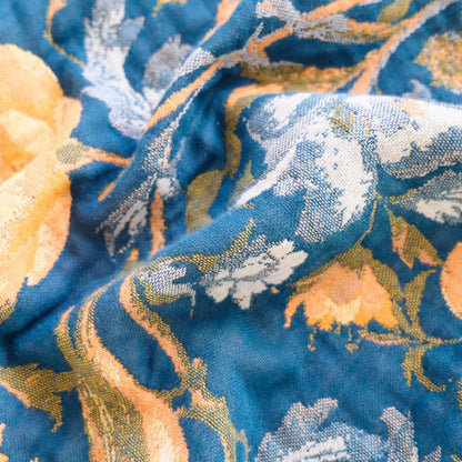 Ownkoti Vibrant Floral Bird Tassel Cotton Blanket - image 4