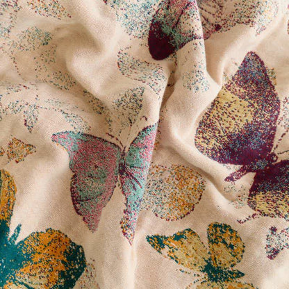 Ownkoti Elegant Butterfly Tassel Cotton Blanket - image 9