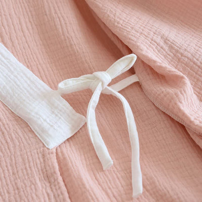 Ownkoti Butterfly Embroidered Cotton Gauze Kimono Loungewear - image 7