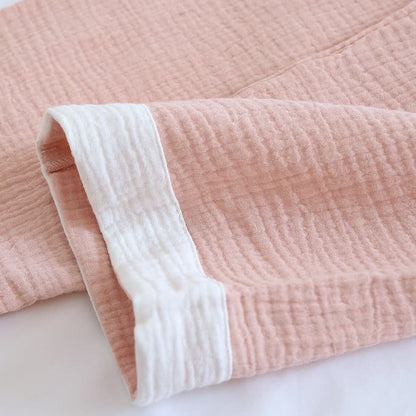 Ownkoti Butterfly Embroidered Cotton Gauze Kimono Loungewear - image 9