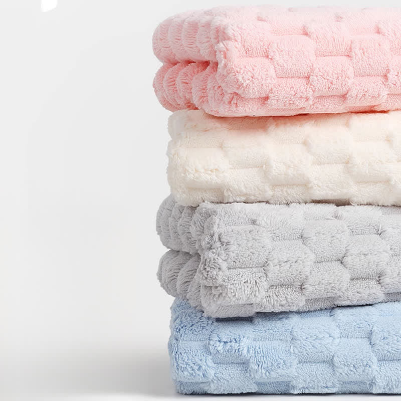 Ownkot Soild Color Unisex Absorbent Hooded Robe - image 2