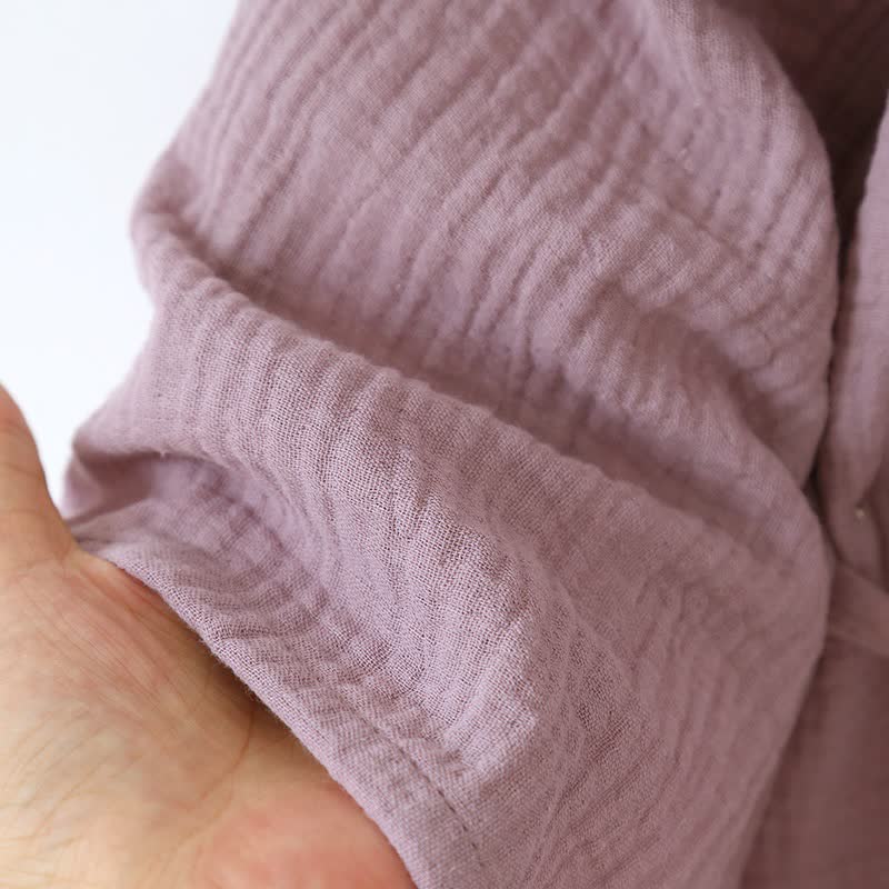 Ownkoti Unisex Minimalist Cotton Gauze Kimono Loungewear - image 10