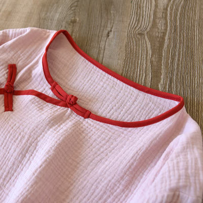 Ownkoti Oriental Style Cotton Gauze Kimono Loungewear - image 7