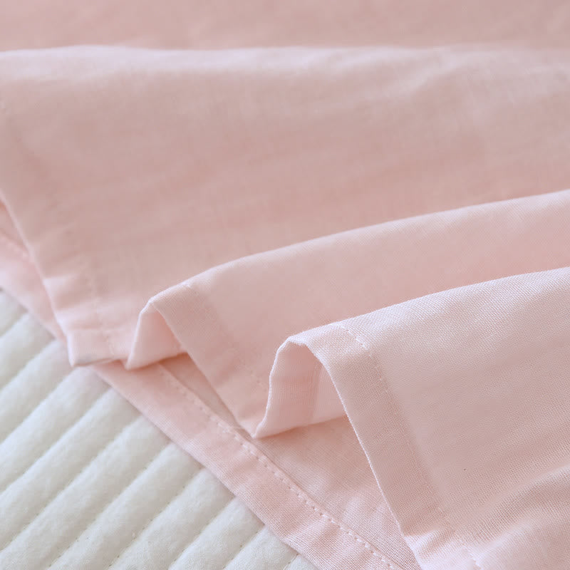 Ownkoti Floral Embroidery Cotton Gauze Kimono Loungewear - image 12