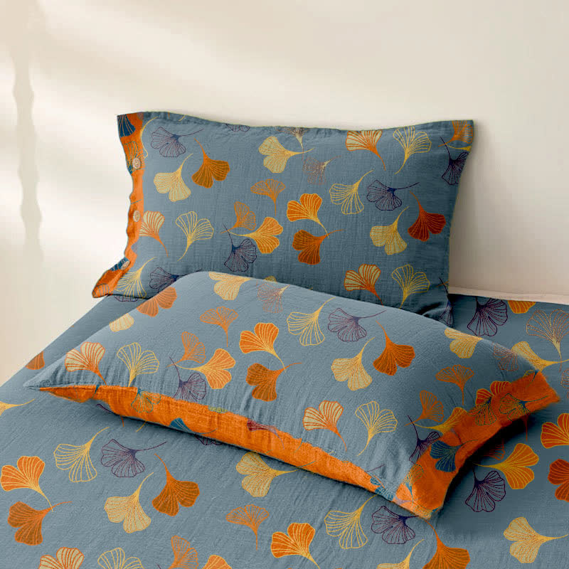 Ownkoti Ginkgo Biloba Cotton Jacquard Sheet Bedspread - image 2