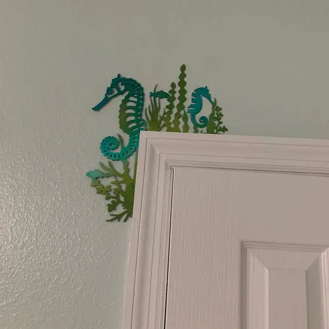 Ownkoti Marine Life Door Frame Decor - Seahorse - 4PCS - image 5