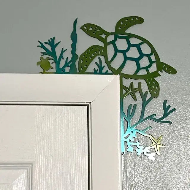 Ownkoti Marine Life Door Frame Decor - Turtle - 4PCS - image 0