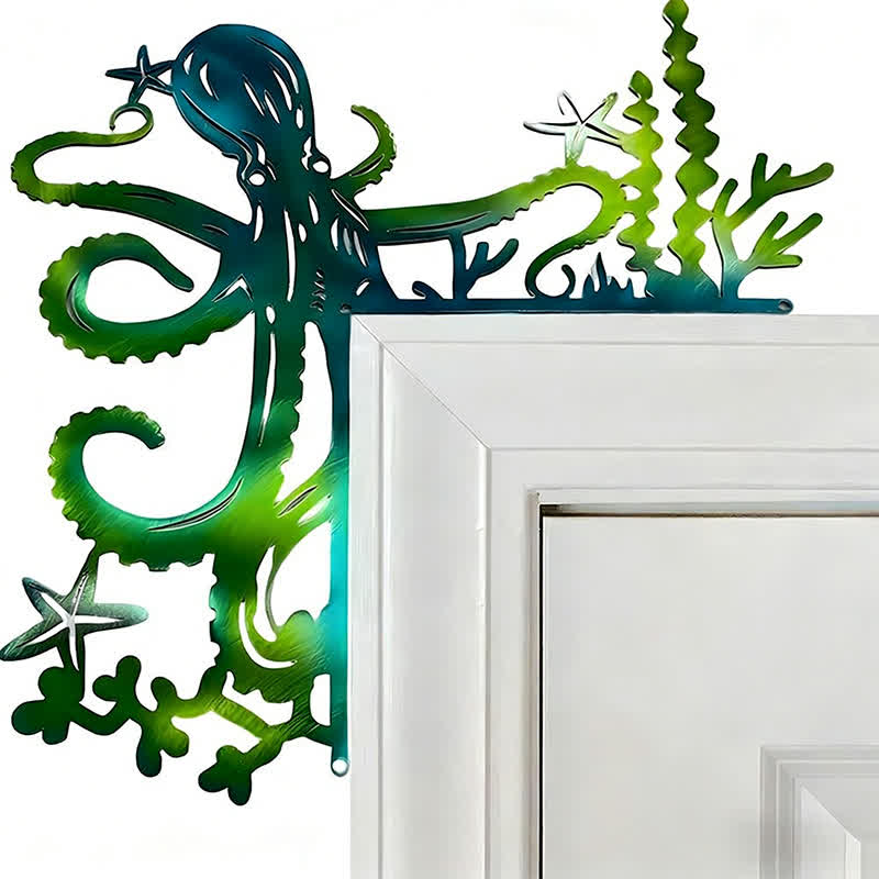 Ownkoti Marine Life Door Frame Decor - Octopus - 4PCS - image 13