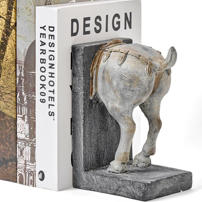 Ownkoti Horse Sculptures Distressed Resin Decorative Bookend - image 10