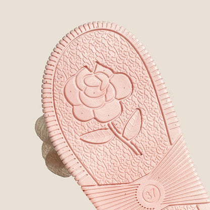 Ownkoti Chiffon Floral Linen House Slippers - image 7