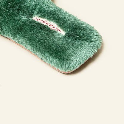 Ownkoti Retro Floral Embroidered Plush House Slippers - image 6