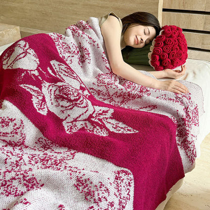 Ownkoti Rose Bouquet Pillow Blanket 2-in-1 - image 5