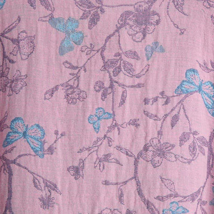 Ownkoti Elegant Floral Butterfly Cotton Gauze Kimono Robe - image 11