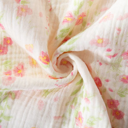 Ownkoti Elegant Begonia Cotton Gauze Pajama Set - image 13