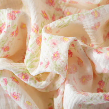 Ownkoti Elegant Begonia Cotton Gauze Pajama Set - image 12