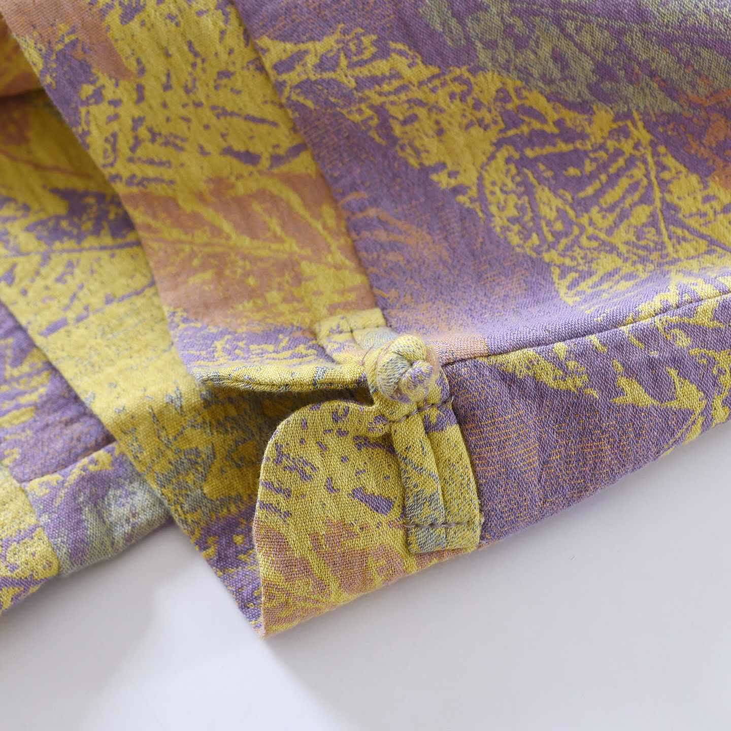 Ownkoti Oriental Style Leaf Pure Cotton Pajama Set - image 6