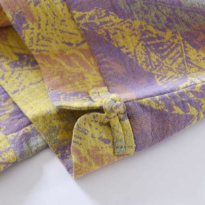 Ownkoti Oriental Style Leaf Pure Cotton Pajama Set - image 6