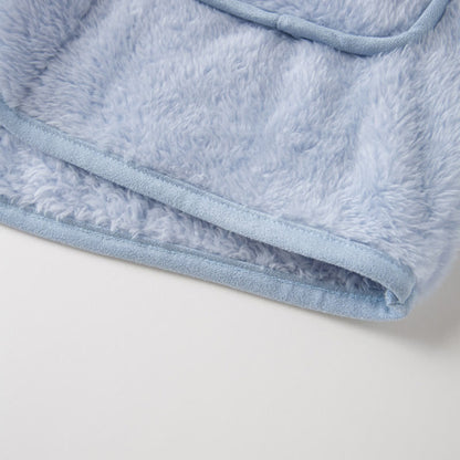 Ownkoti Solid Button Child Plush Loungewear Set - image 6