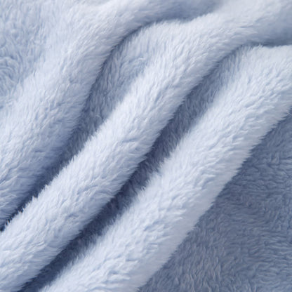 Ownkoti Solid Button Child Plush Loungewear Set - image 12