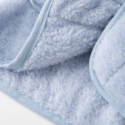 Ownkoti Solid Button Child Plush Loungewear Set - image 9