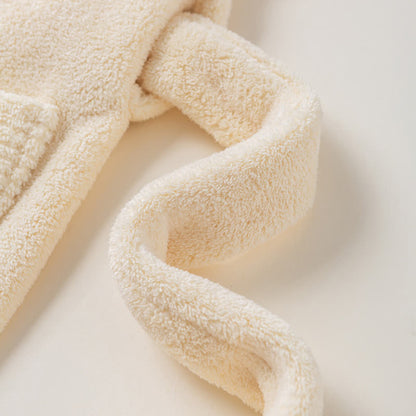 Ownkoti Floral Plush Child Robe with Pocket - image 4