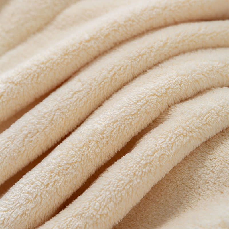 Ownkoti Floral Plush Child Robe with Pocket - image 5